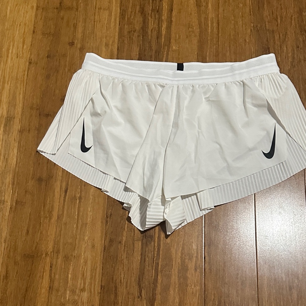 Nike Women's White Athletic Shorts